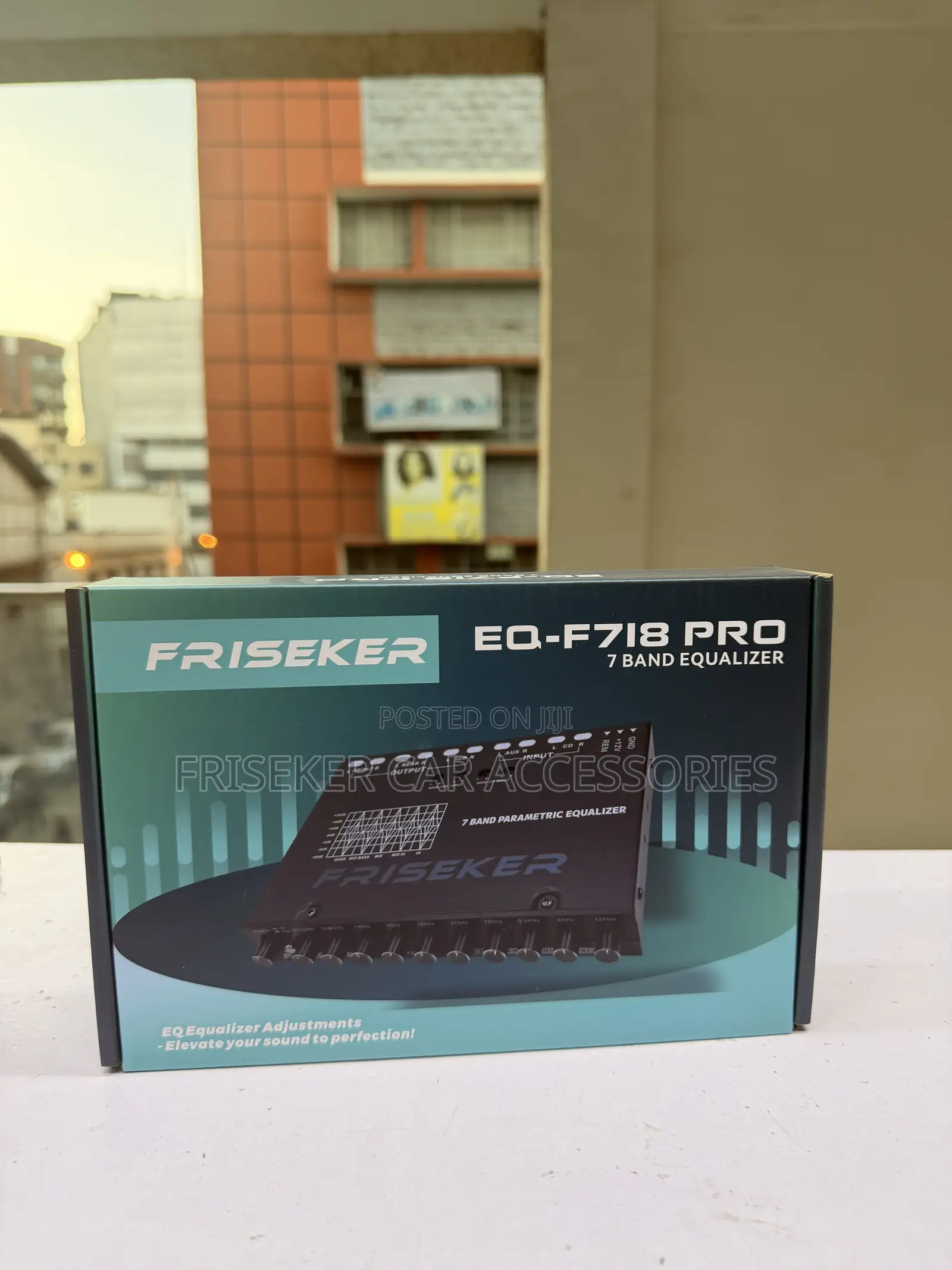 FRISEKER EQ‐F718 PRO 7 Band Car Audio Equalizer