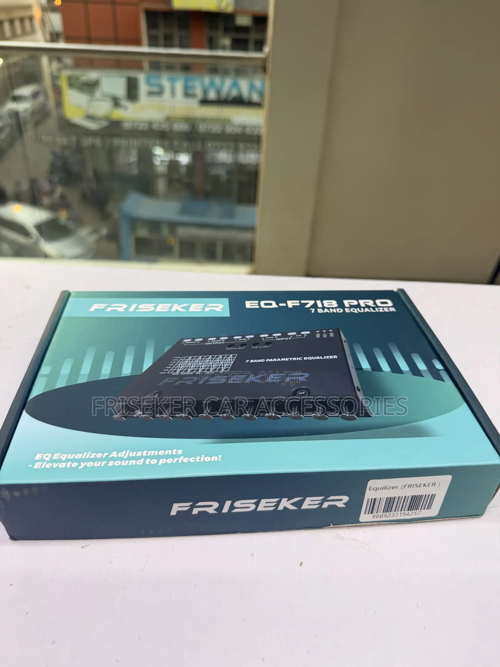 FRISEKER EQ‐F718 PRO 7 Band Car Audio Equalizer