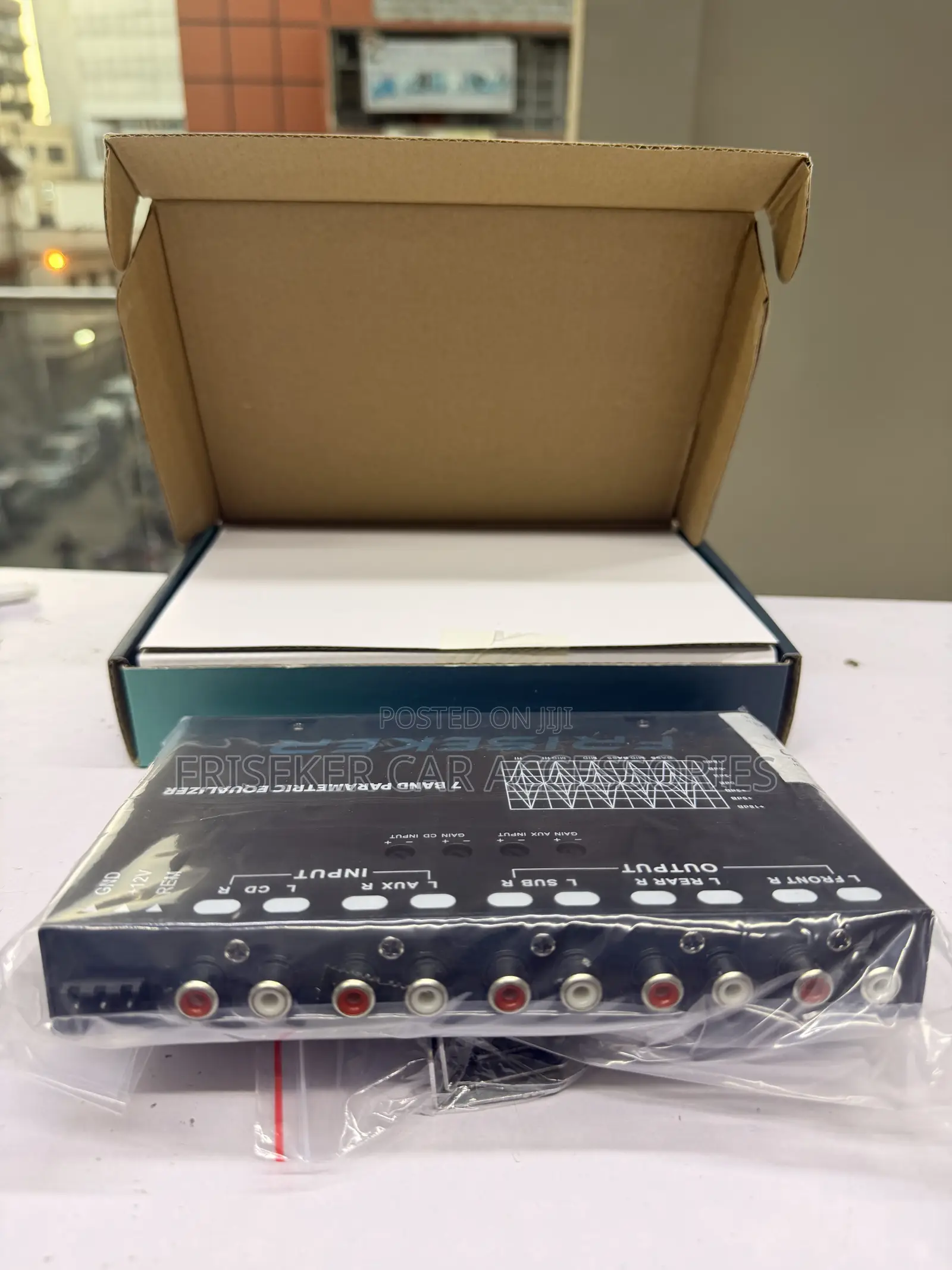FRISEKER EQ‐F718 PRO 7 Band Car Audio Equalizer