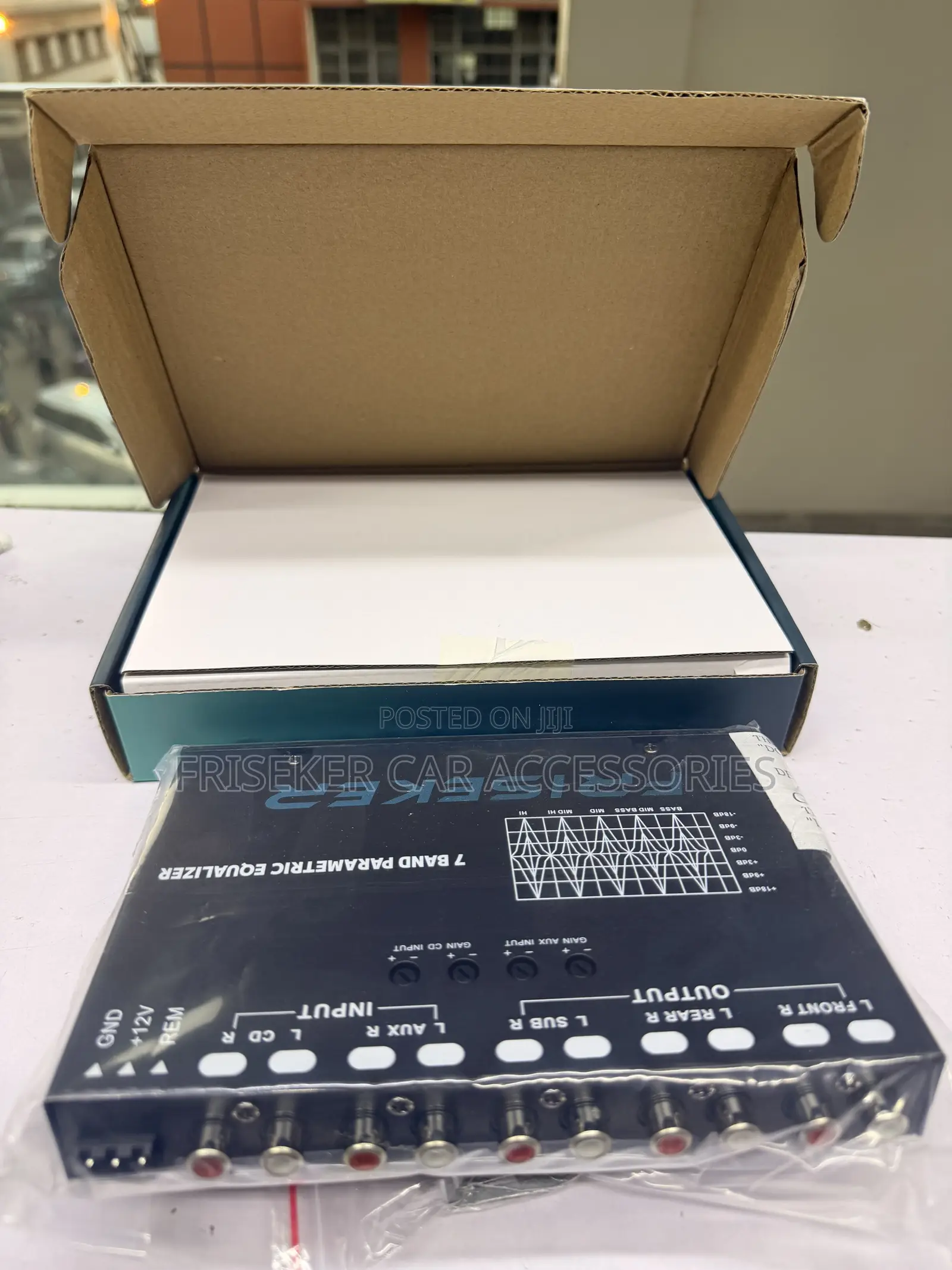 FRISEKER EQ‐F718 PRO 7 Band Car Audio Equalizer