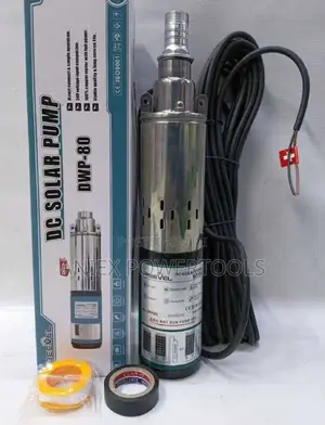 Freevel DC Solar Pump (DWP-80), 24V 250W Submersible Water Pump.