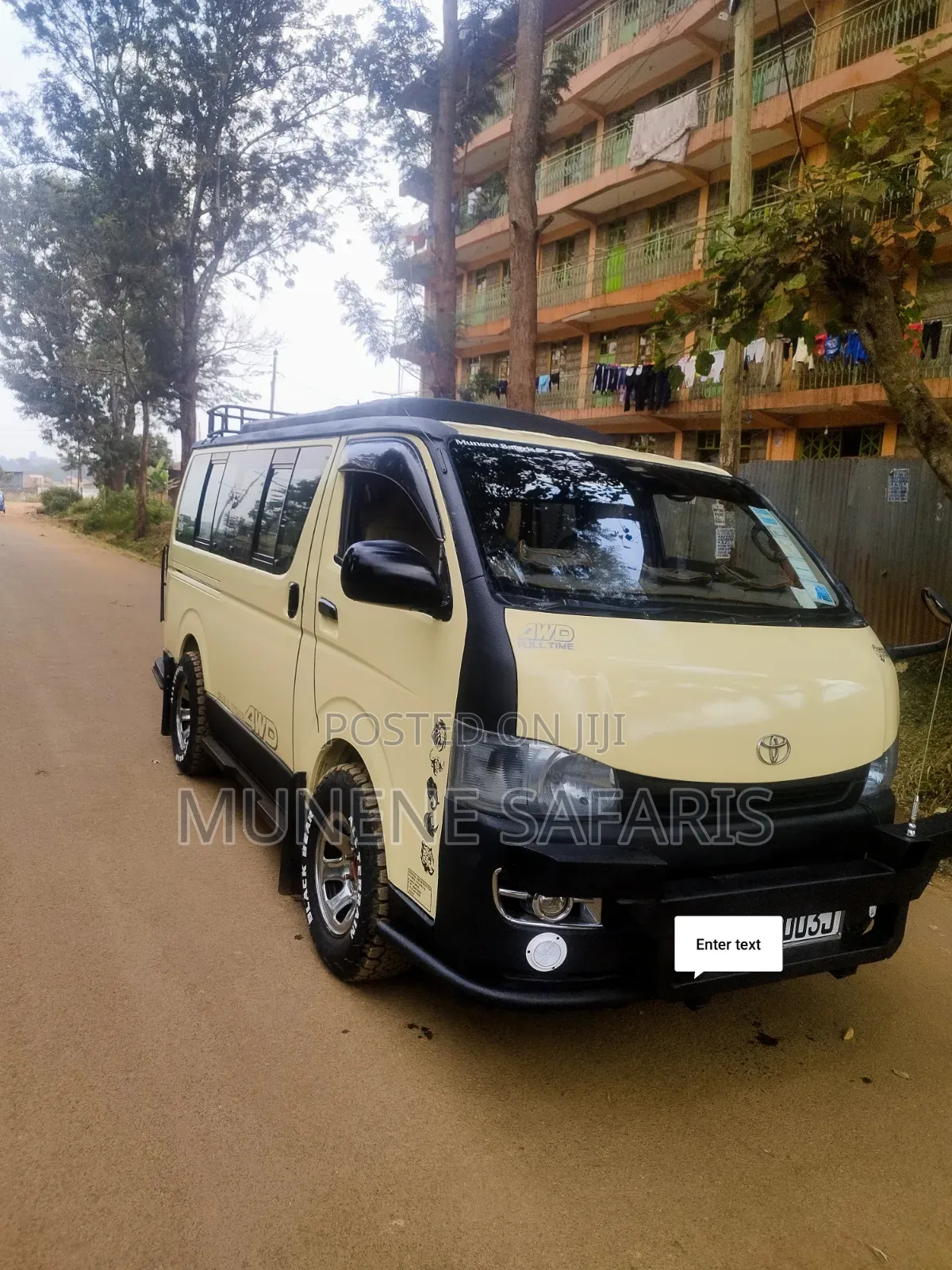 Tour Van for Hire