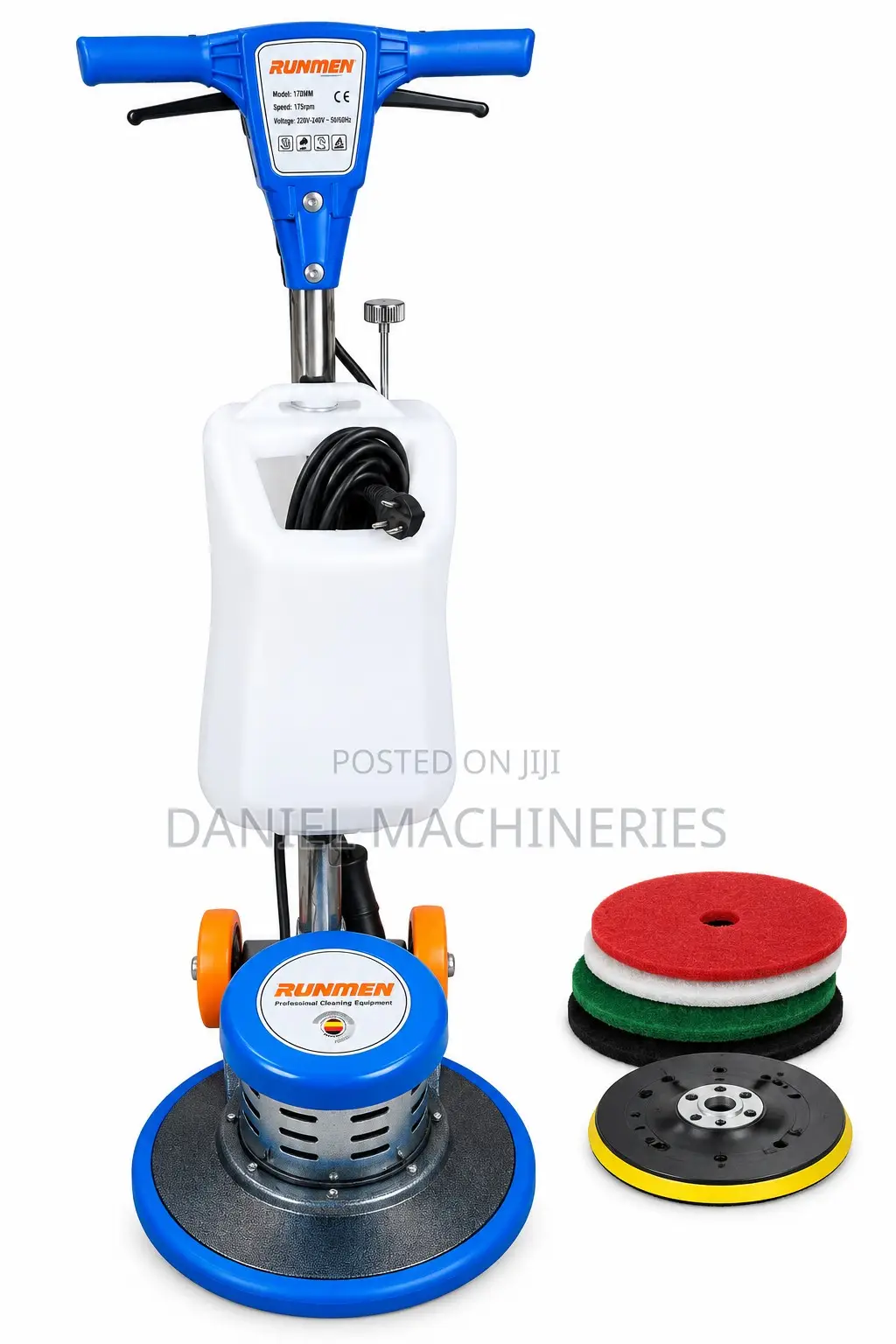 Runner Floor Scrubber With 3brushes