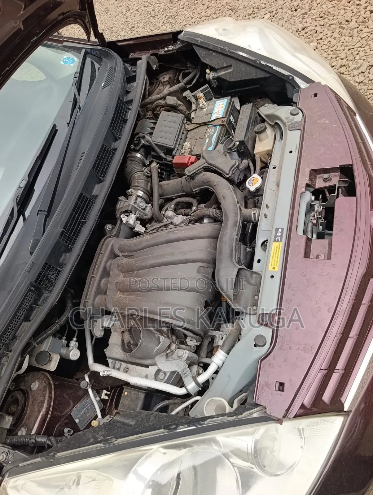 Nissan Note 2012 Maroon