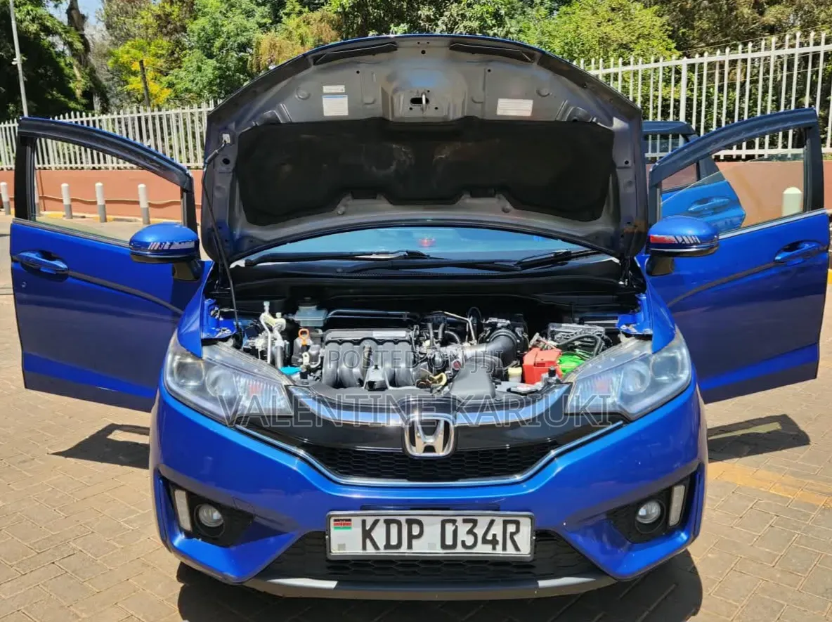 Honda Fit 2017 Blue
