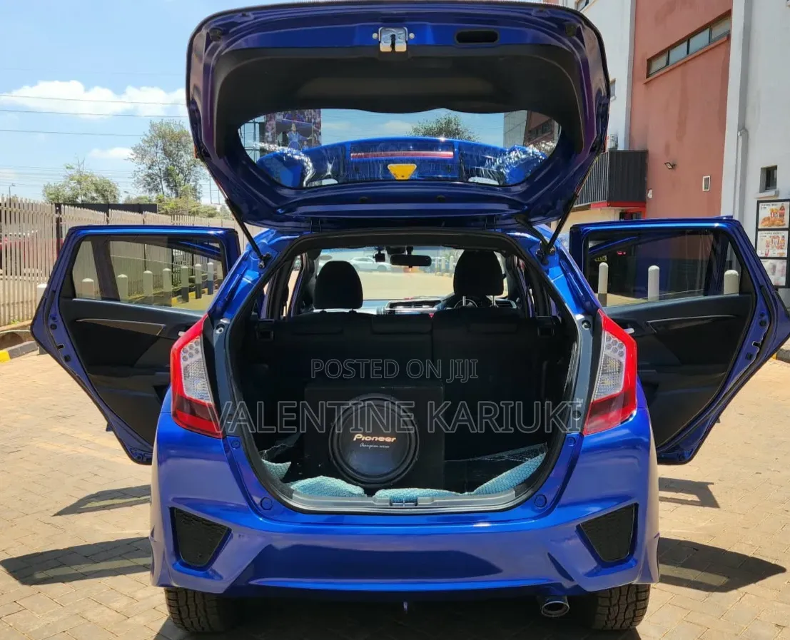 Honda Fit 2017 Blue