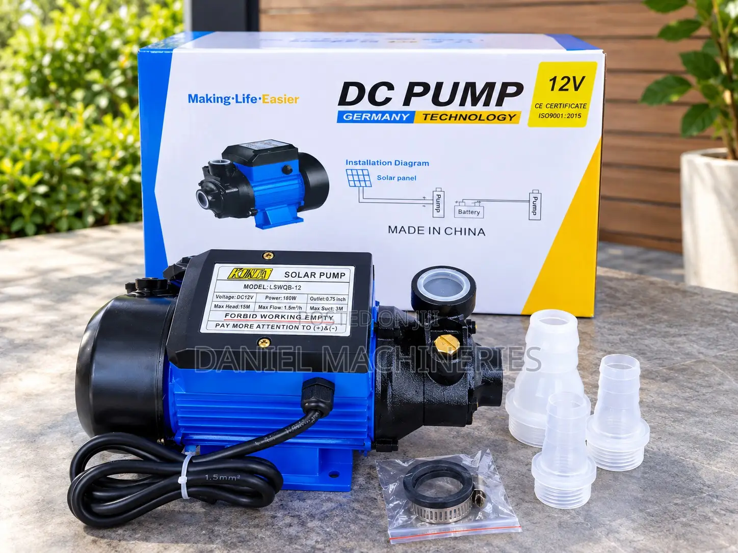 24v DC Booster Pump 280watts