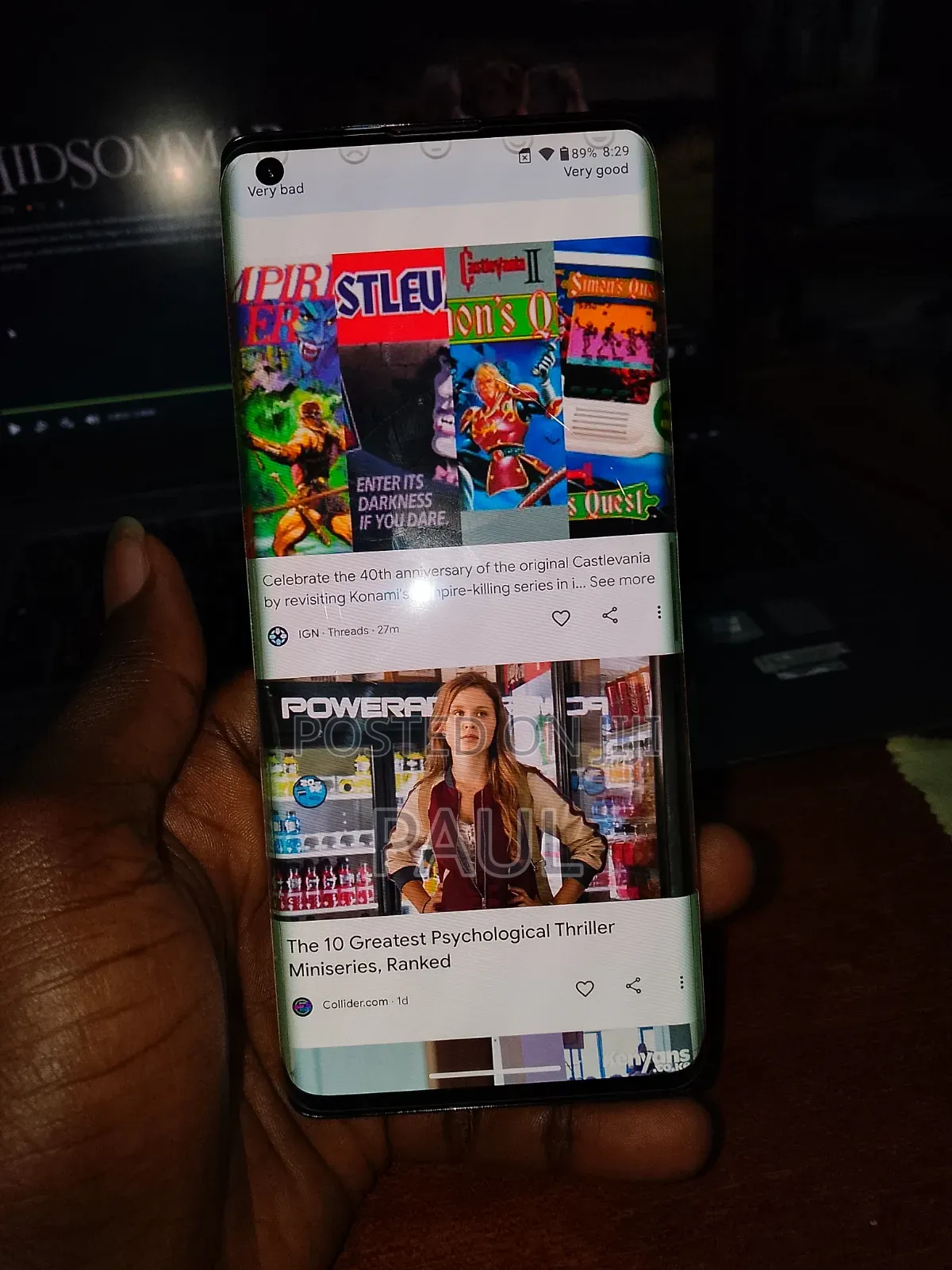 Motorola Edge Plus 256 GB Blue