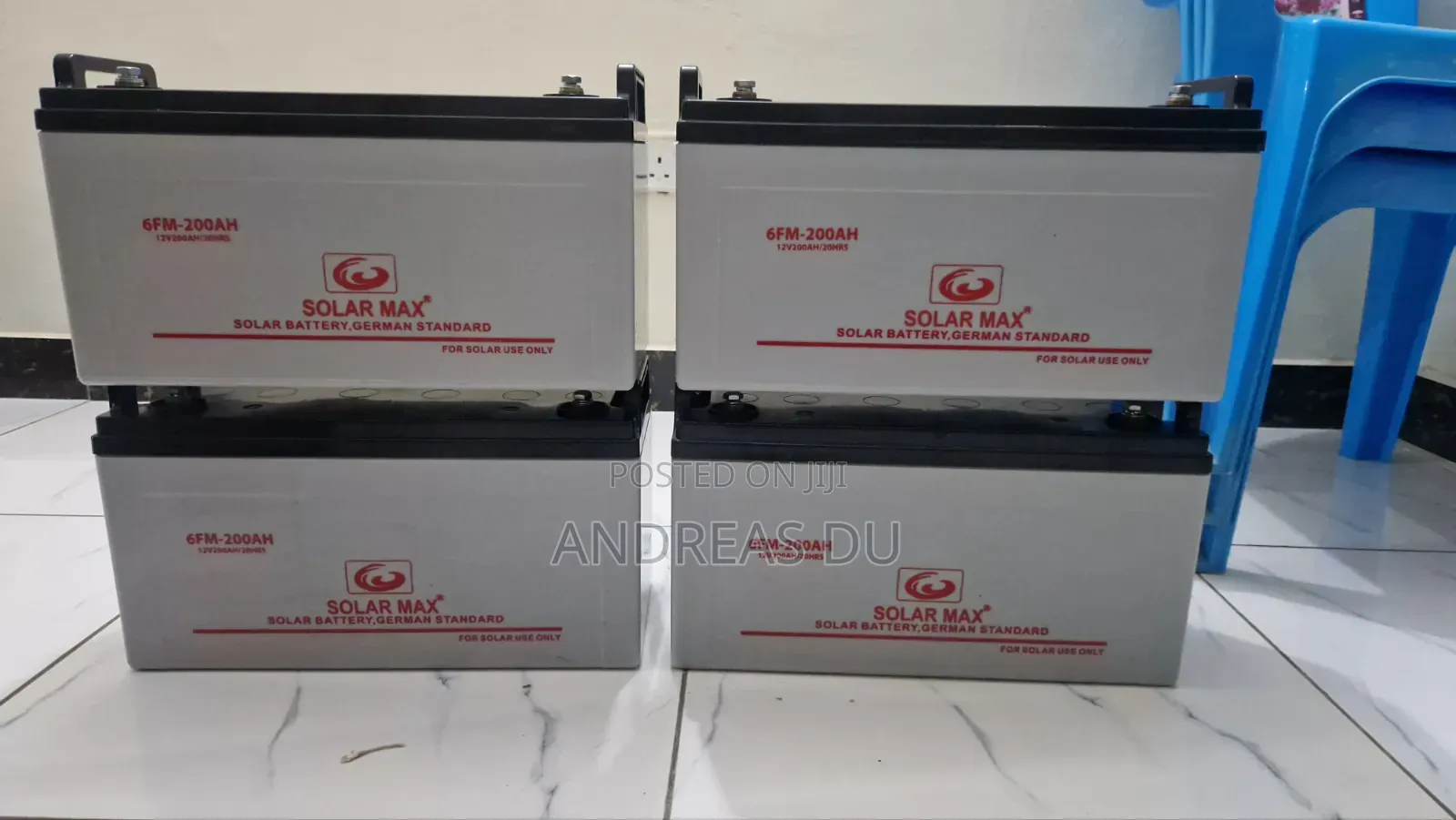 Solarmax Battery 200Ah/12v *Used*