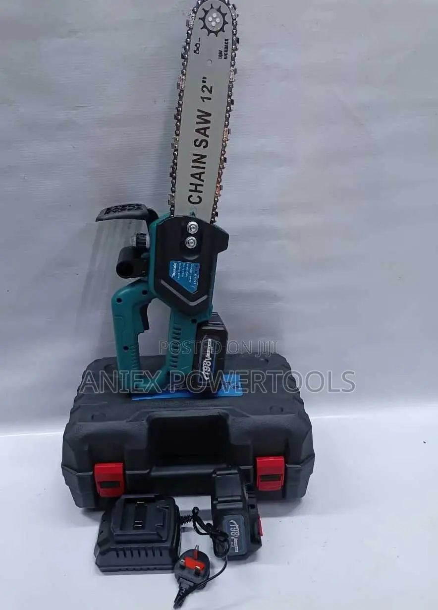 Makita 12-Inch Cordless Electric Chainsaw Kit 198V