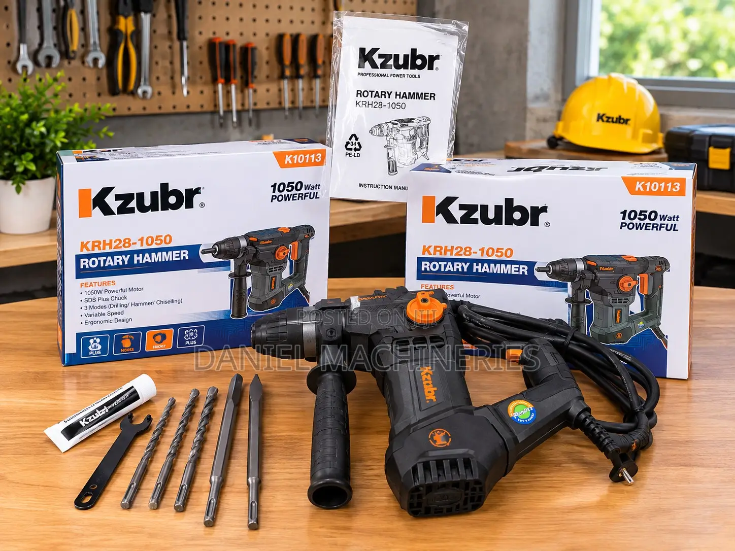 Kzubr Rotary Hammer 1050watts