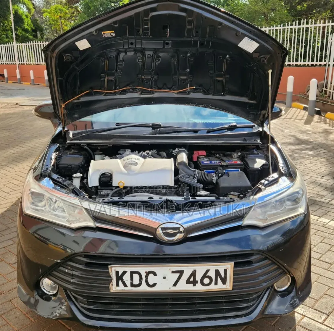Toyota Corolla Fielder 1.5 Petrol FWD 2015 Black