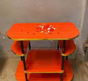 Quality Flowered-Shaped Wooden TV Stand