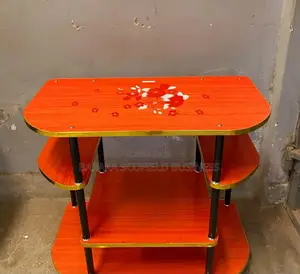 Quality Flowered-Shaped Wooden TV Stand