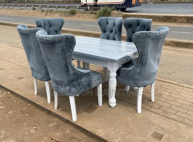 Luxury 6-Seater Dining Set - thumbnail 2