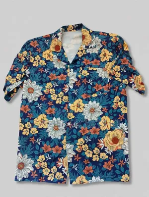 Stylish Men's Short Sleeve Button-Up Shirts – Assorted Prints