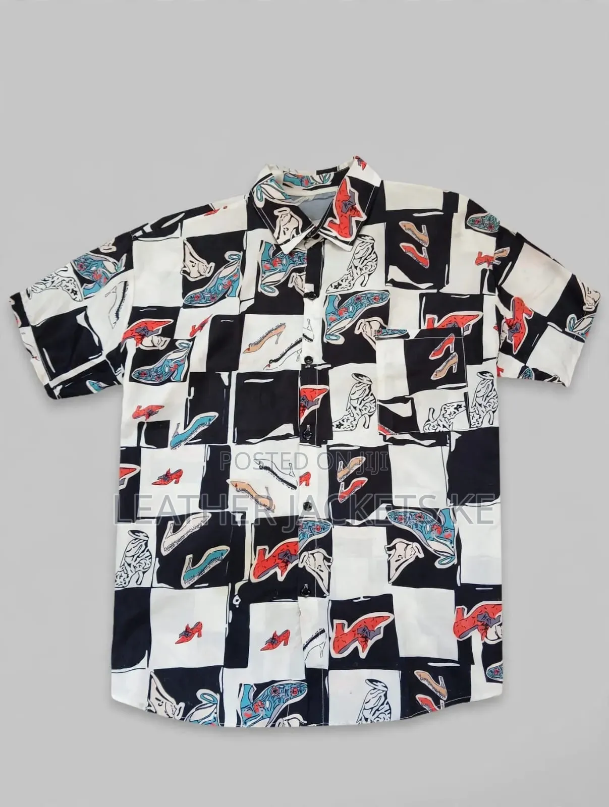 Stylish Men's Short Sleeve Button-Up Shirts – Assorted Prints