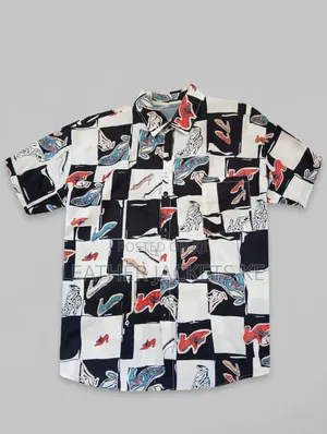 Stylish Men's Short Sleeve Button-Up Shirts – Assorted Prints