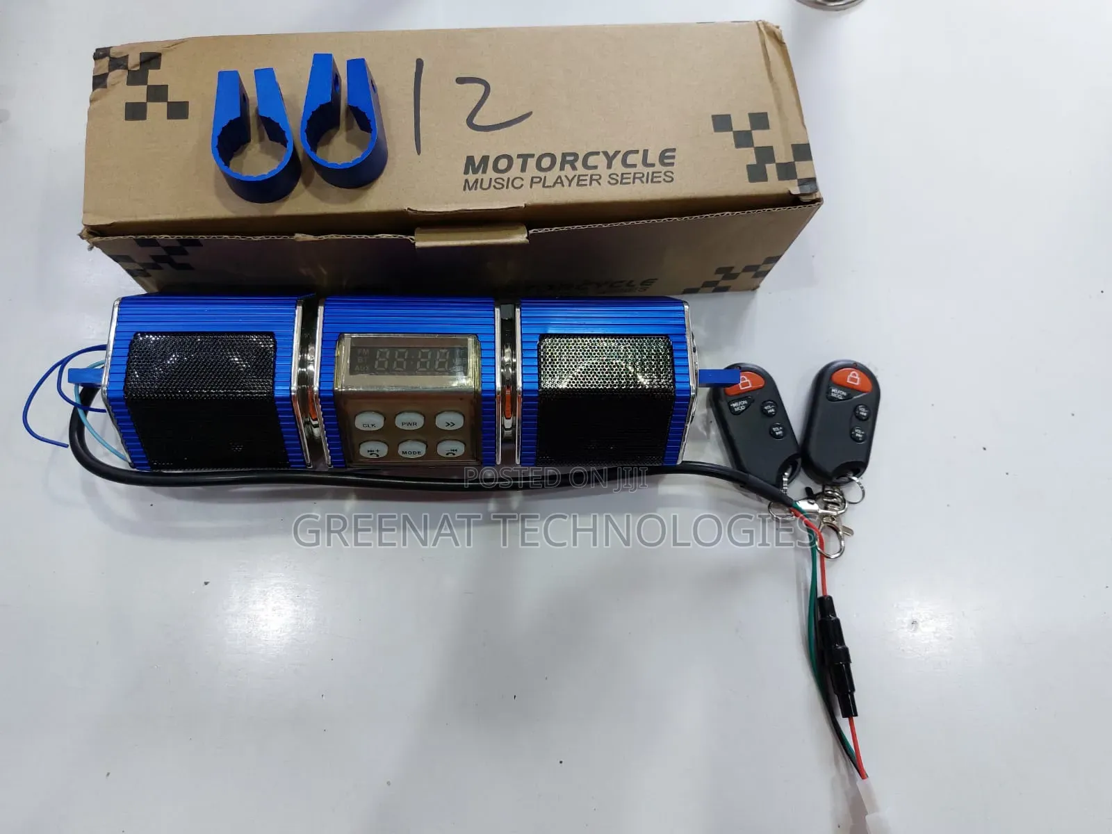 Motorcycle Radio MP3 FM Bluetooth - Waterproof Bike Radio