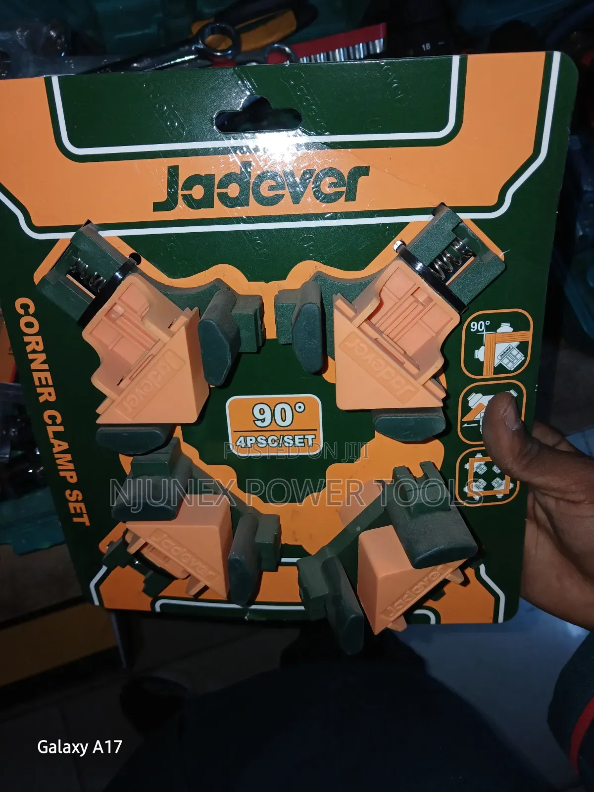 Jadever 4Pcs Corner Clamp Set (Model JDCZ6E01)