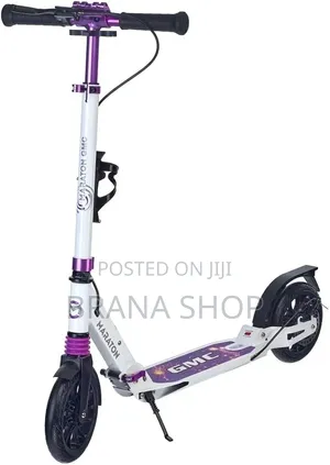 Modern Purple Kids Kick Scooter – Durable Foldable Outdoor Ride