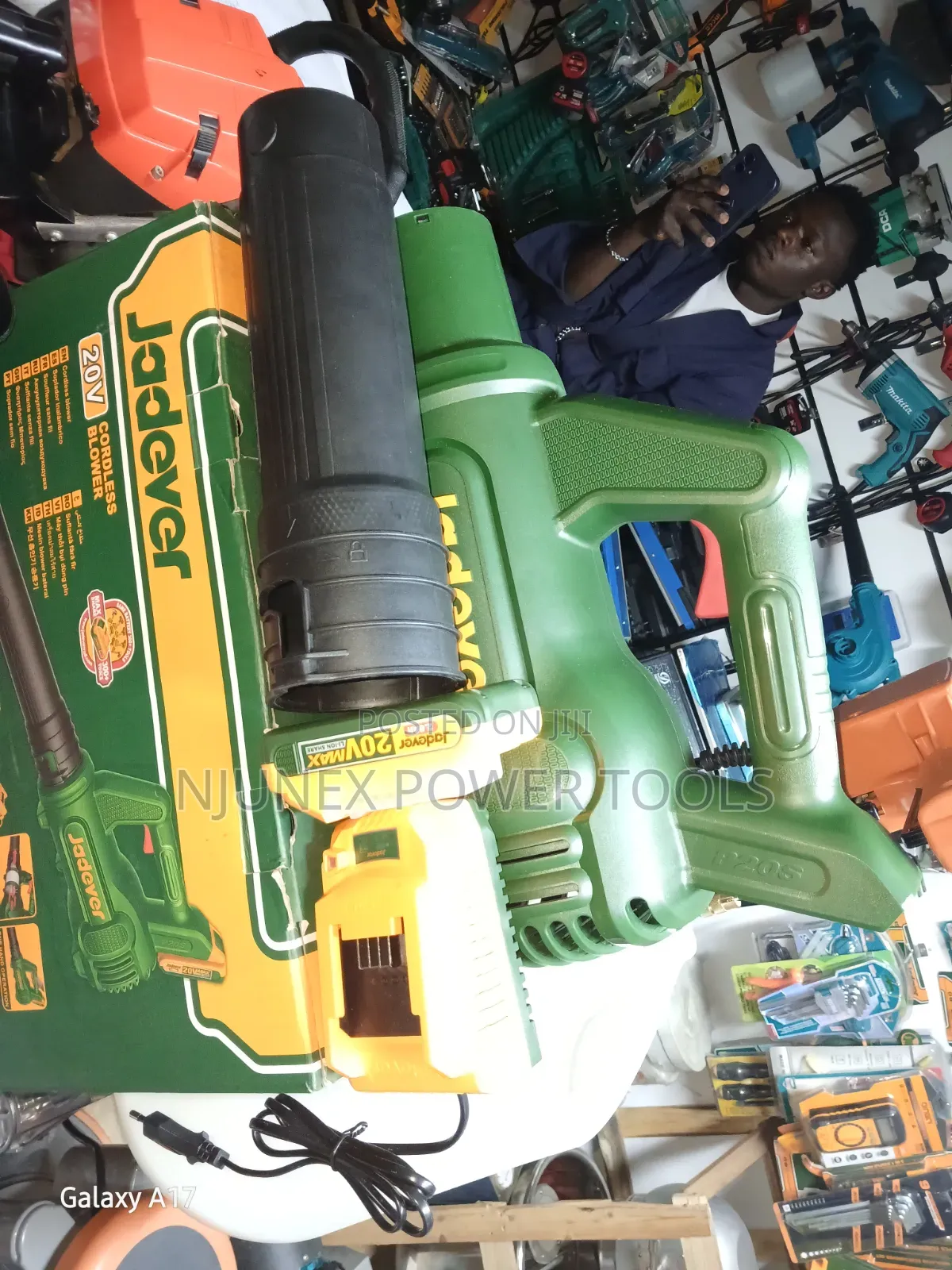 Jadever 20V Cordless Blower (Model JDBLP521)