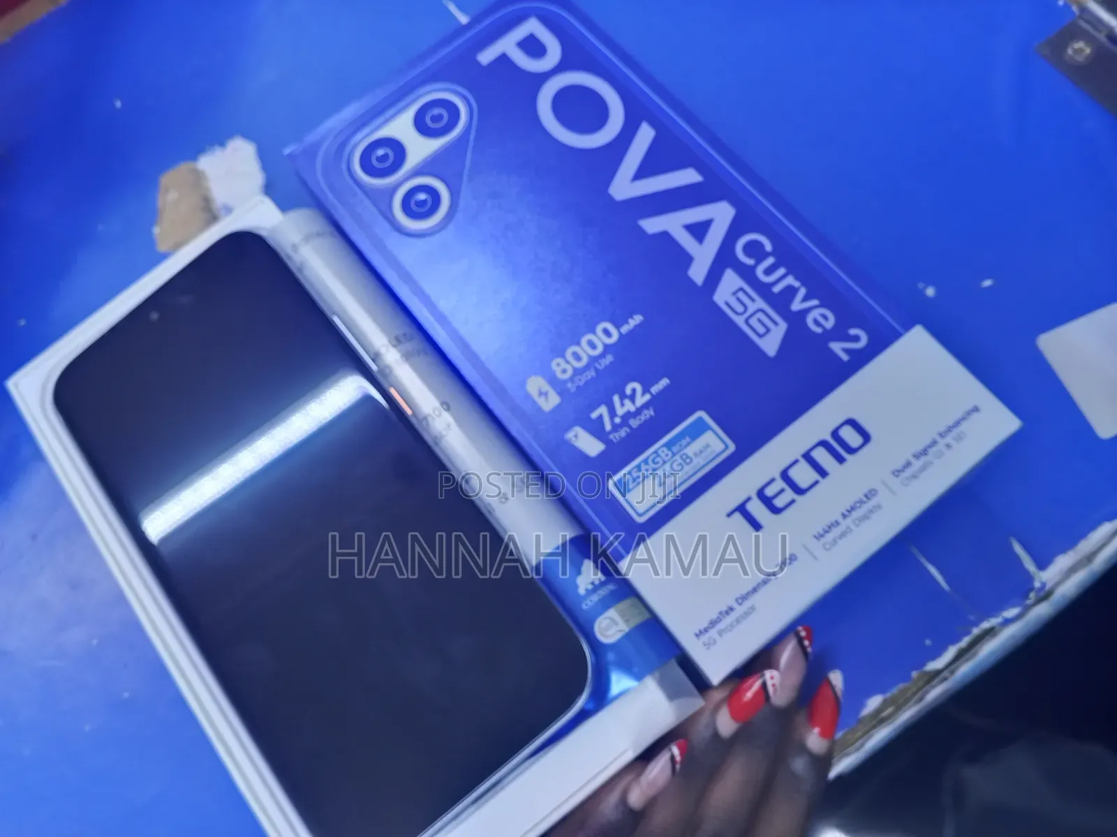 New Tecno Pova Curve 2 256 GB Blue