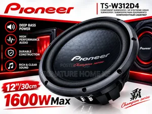Pioneer 12" 1600W Subwoofer Speaker