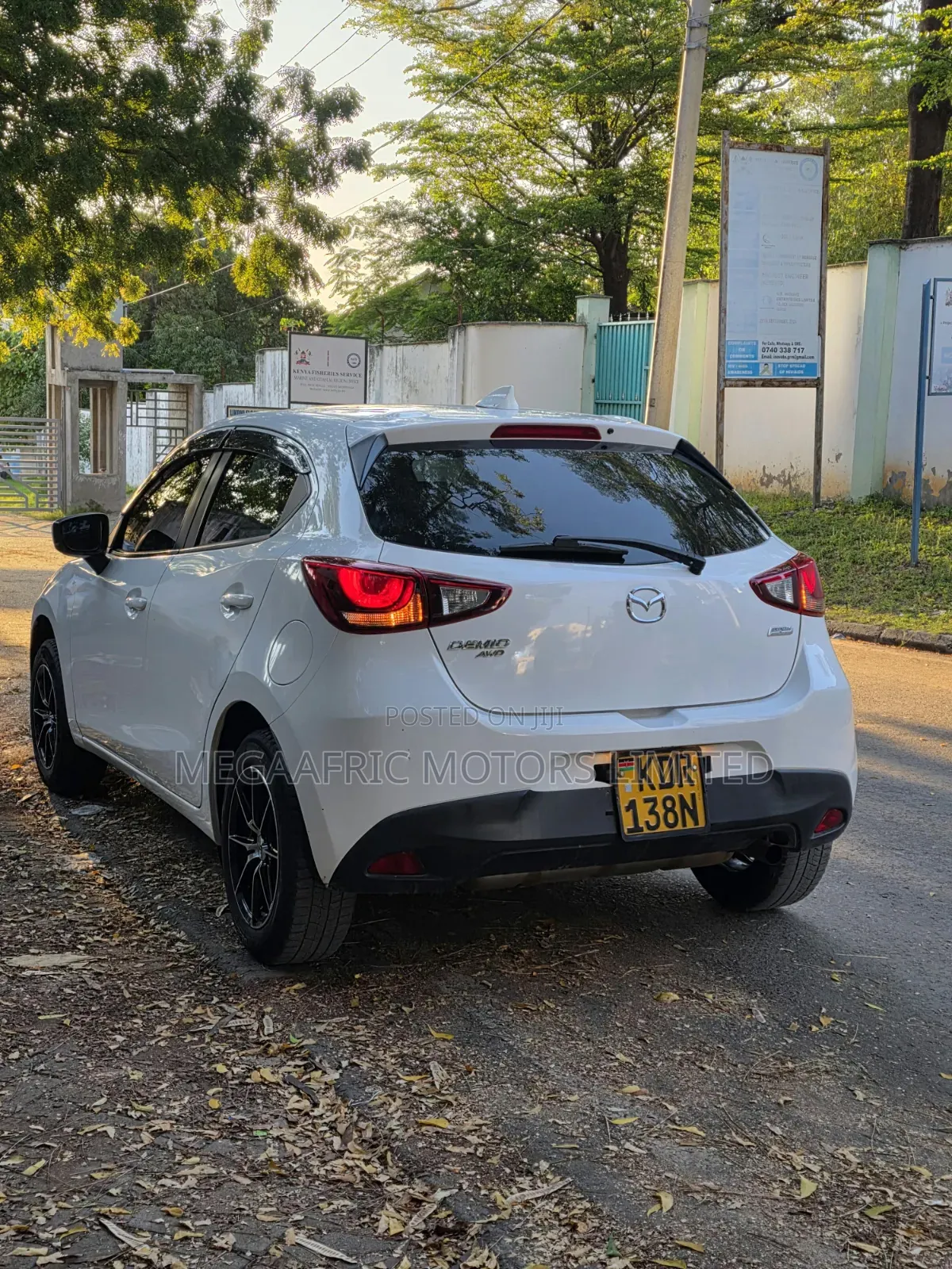 Mazda Demio 2017 White