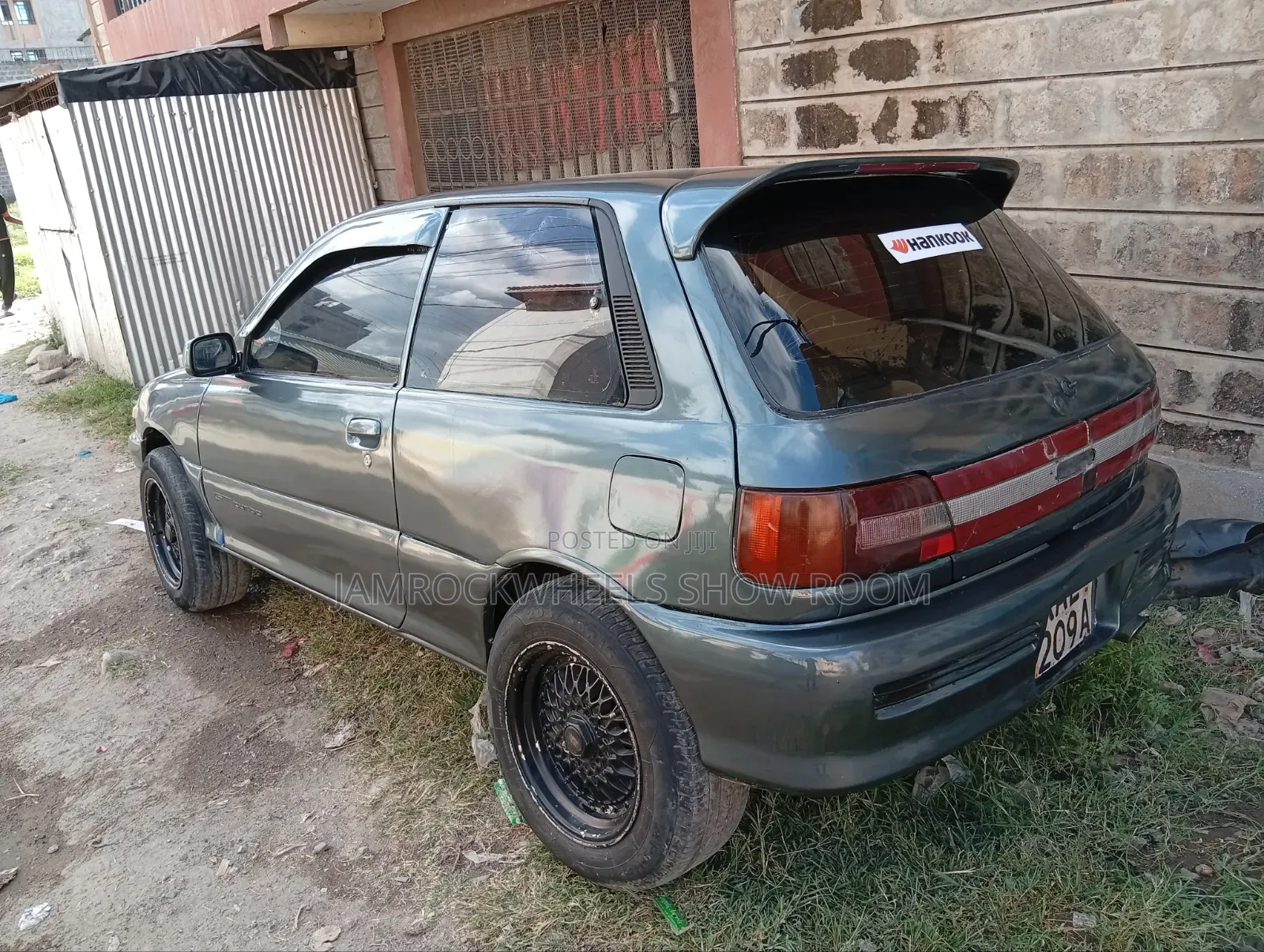 Toyota Starlet 1998 Gray
