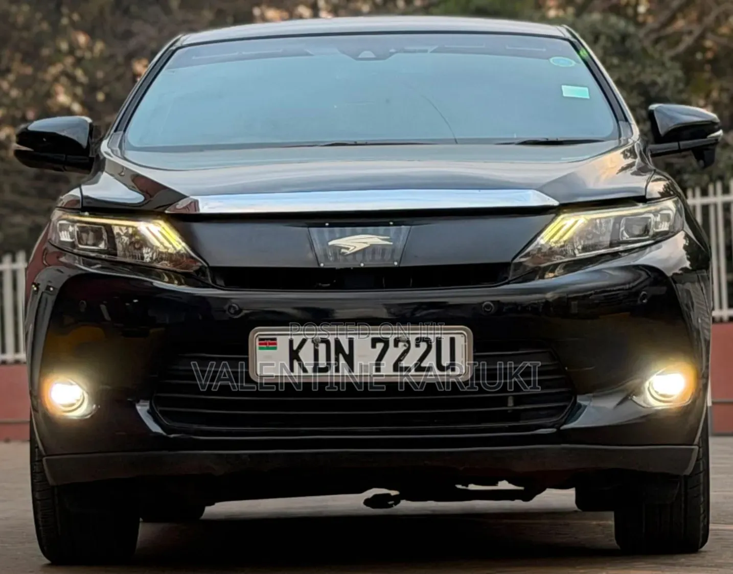 Toyota Harrier 2016 Black