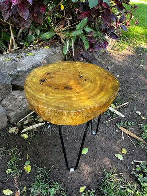Live Edge Side Table.