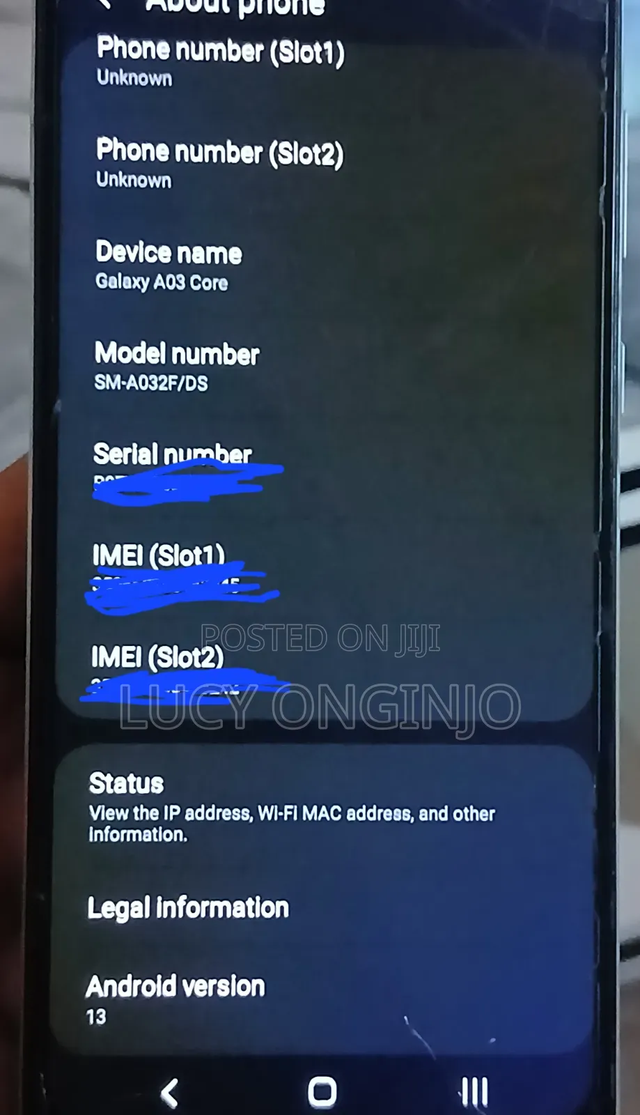 Samsung Galaxy A03 Core 32 GB Green