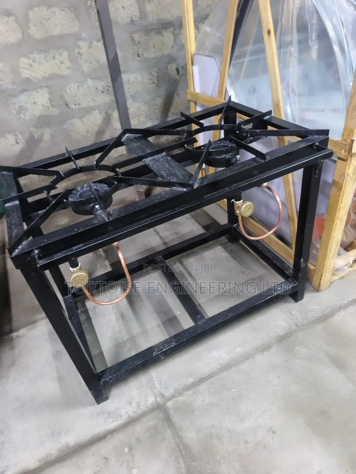 Mild Steel Commercial or Heavy-Duty Gas Jiko