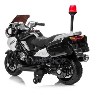 Rugged Police Officer Edition 24V Kids Motorcycle 