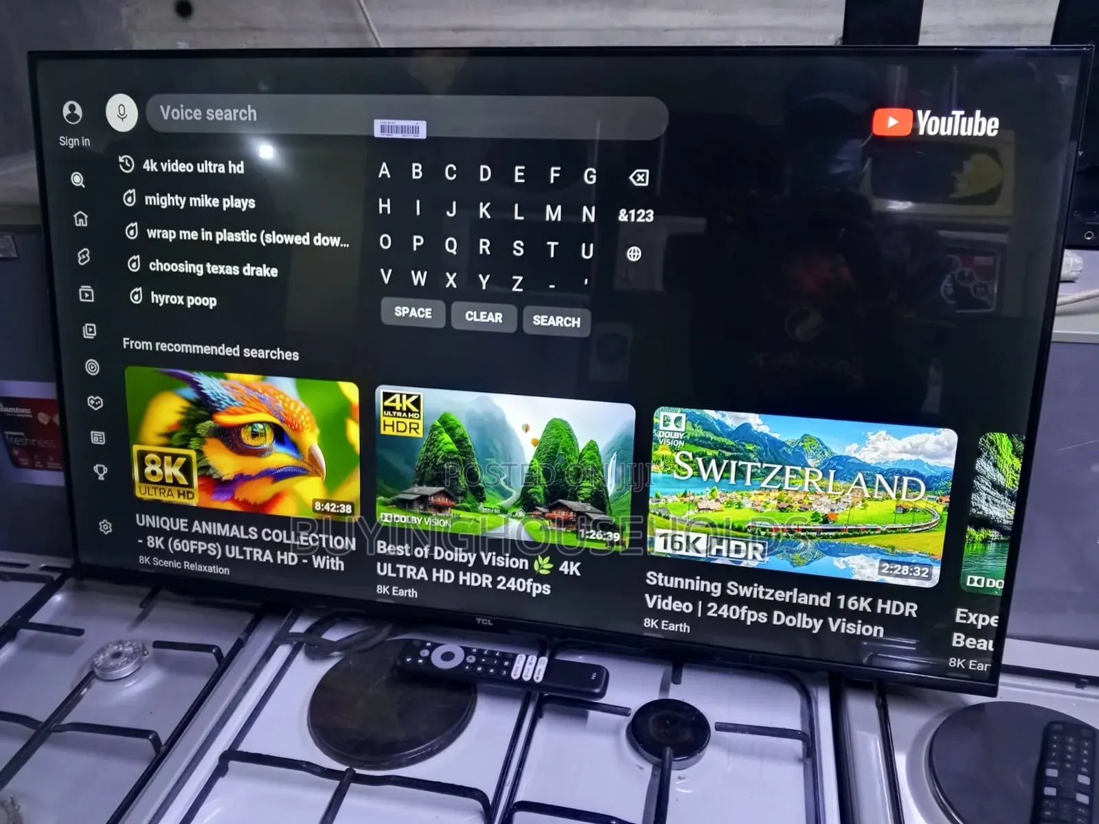 TCL 43" Google TV Model:43V6D