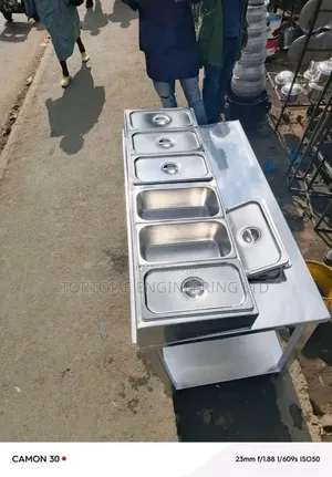 Stainless Steel Bain Marie or Water Bath, or Hot Food Holding Cabinet