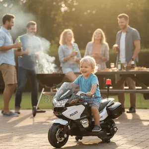 Trendy Police Officer 24V Kids Motorcycle – Exciting Electric Ride 