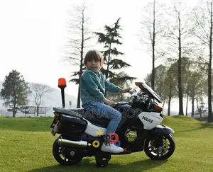 Reliable-Style Police 24V Kids Motorcycle – Music Lights