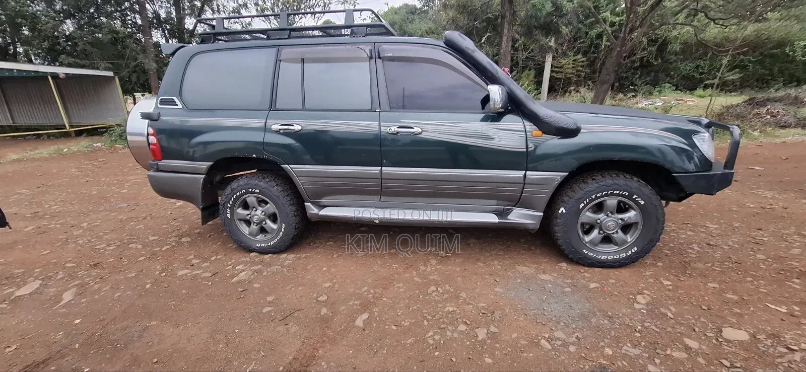 Toyota Land Cruiser 2001 Green