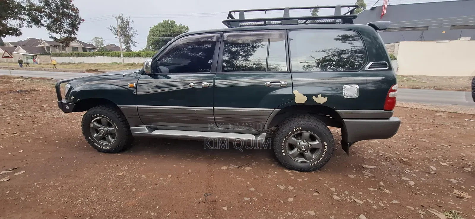 Toyota Land Cruiser 2001 Green
