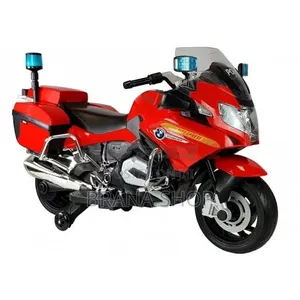 Durable Red Police Edition 24V Kids Motorcycle – Fun Ride-on **