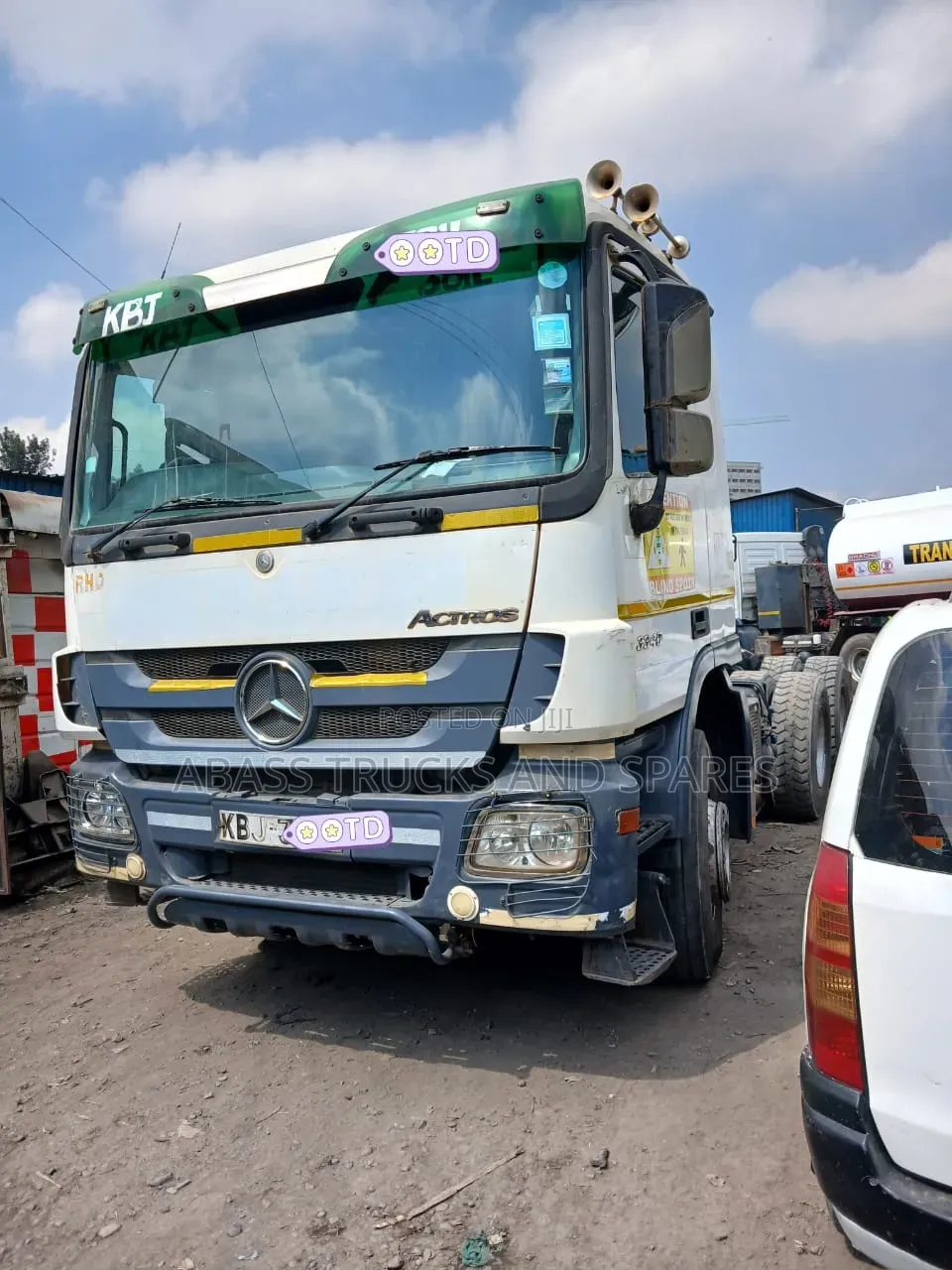 Mercede Benz Actros 2013 White