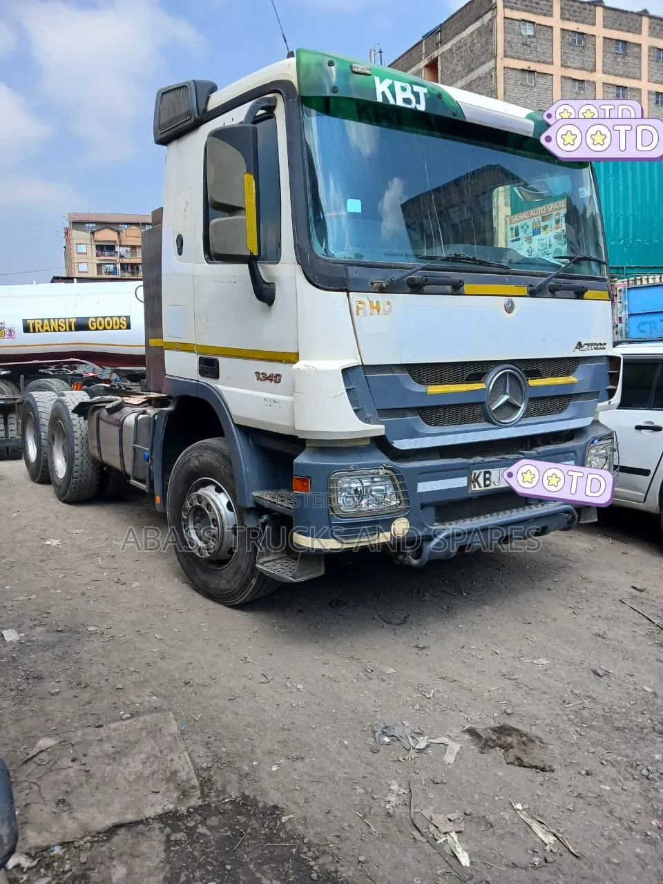 Mercede Benz Actros 2013 White