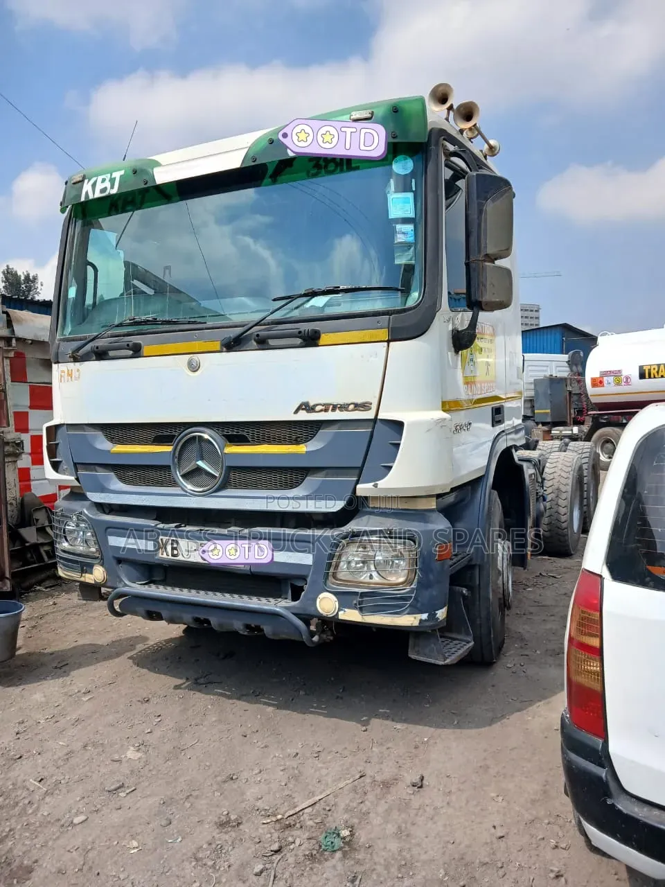 Mercede Benz Actros 2013 White