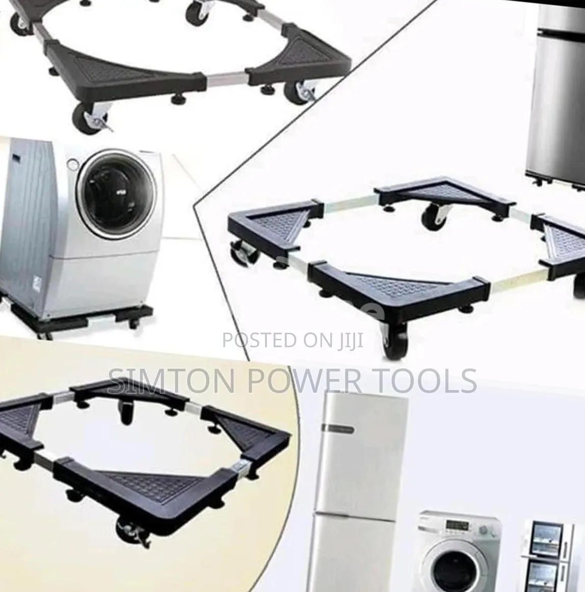 *Fridge/Washing Machine Base Roller Trolley
