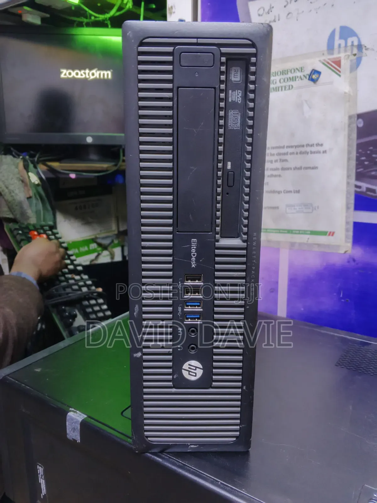 Desktop Computer HP EliteDesk 800 4GB Intel Core i5 HDD 500GB