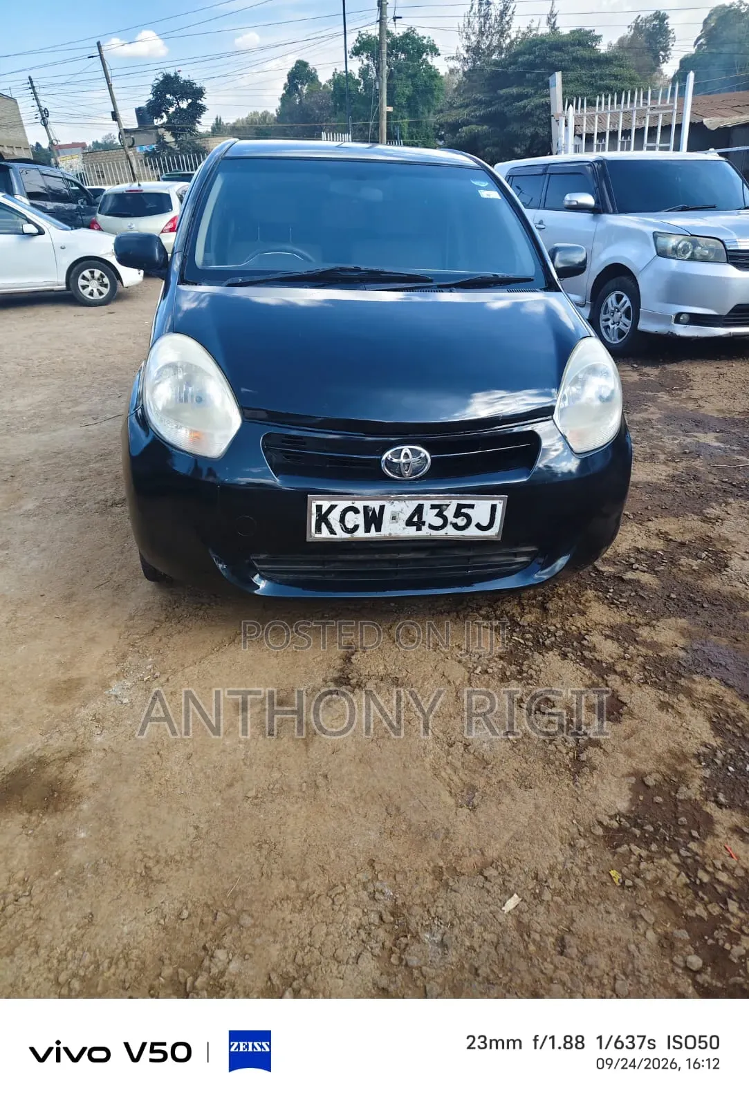 Toyota Passo 1.0 FWD 2012 Black