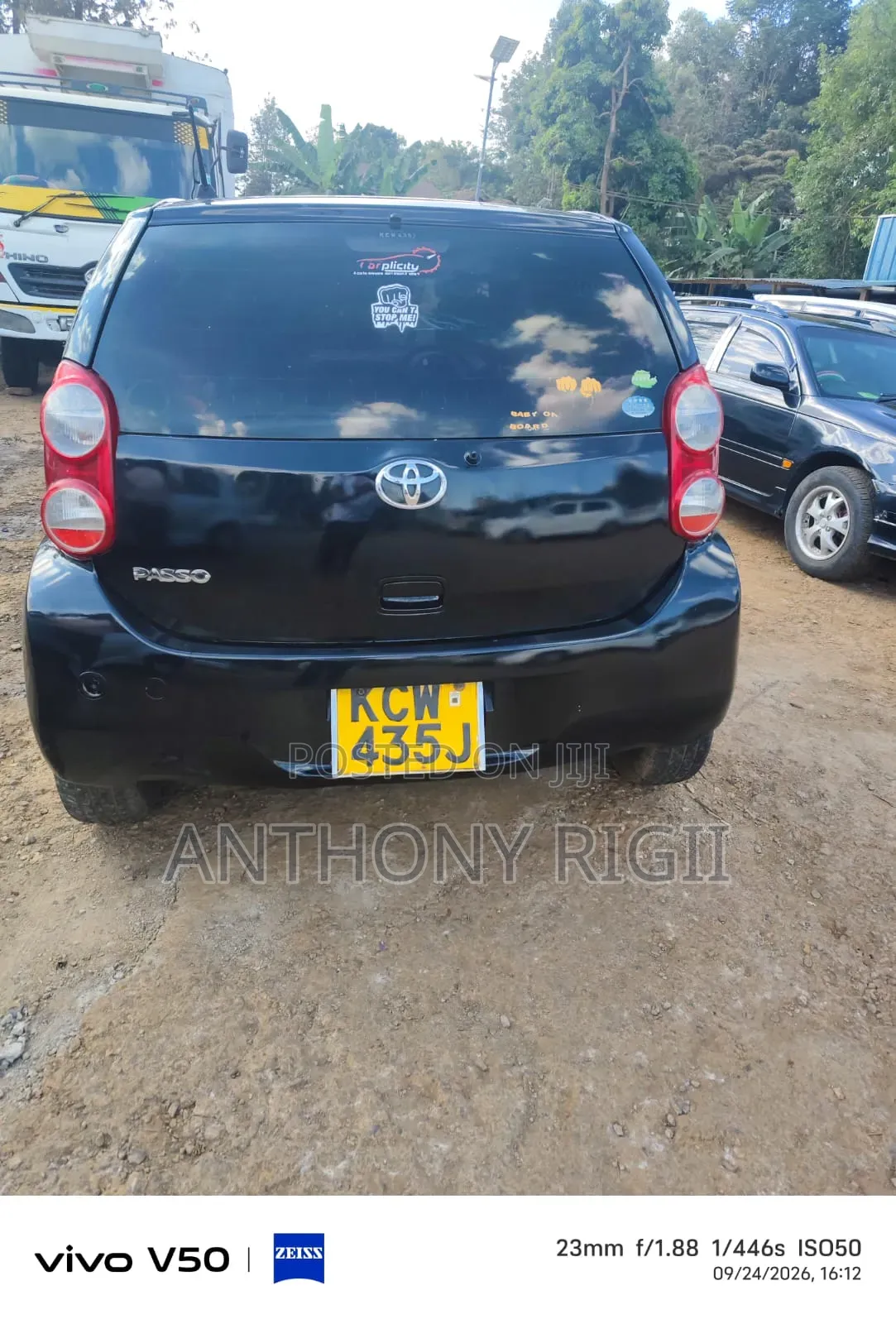 Toyota Passo 1.0 FWD 2012 Black