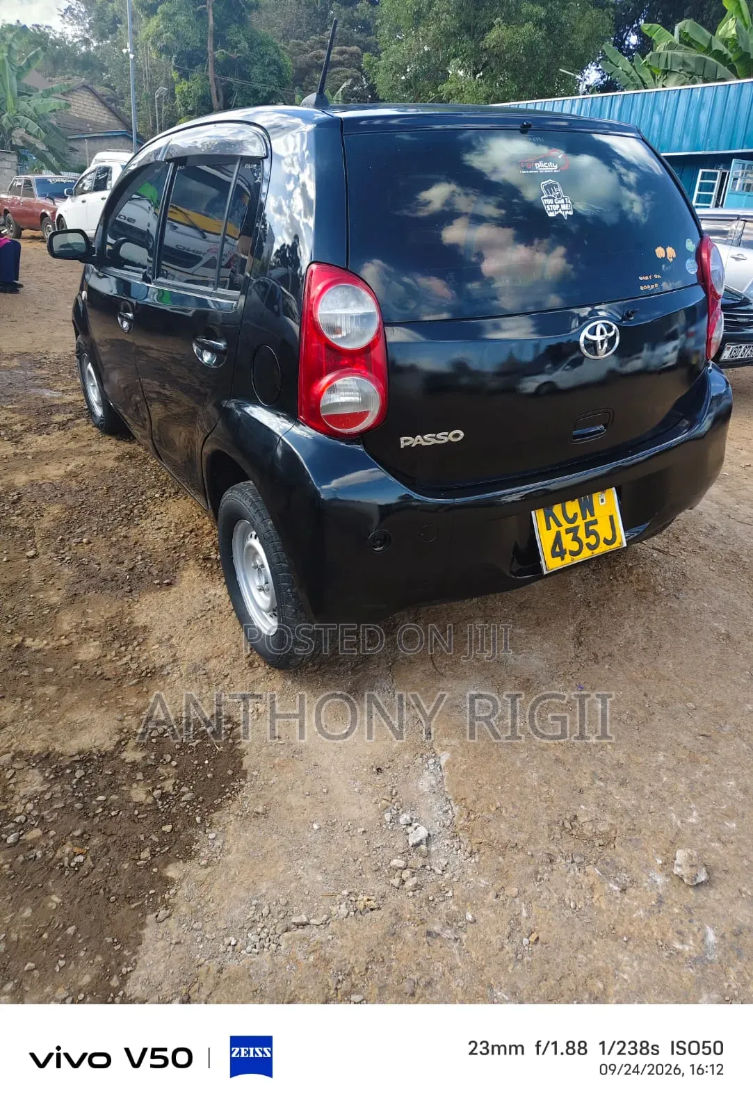 Toyota Passo 1.0 FWD 2012 Black
